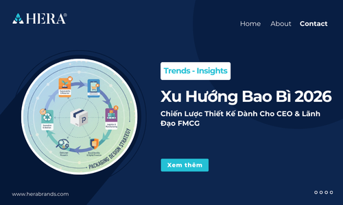Xu Hướng Bao Bì 2026 "Chiến Lược Thiết Kế Dành Cho CEO & Lãnh Đạo Trong FMCG"