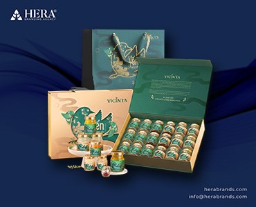 Thiết Kế Bao Bì Cao Cấp Cho VINCITA – Bộ Bao Bì Yến Tết 2026