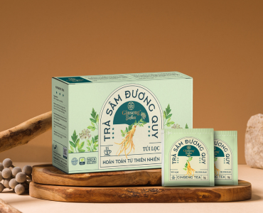 THIẾT KẾ BAO BÌ TRÀ SÂM ĐƯƠNG QUY GINSENG BROTHERS