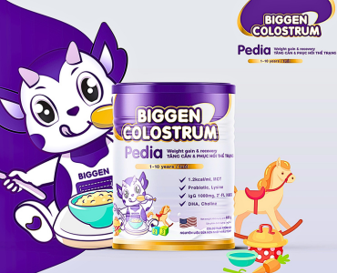 THIẾT KẾ MASCOT SỮA BIGGEN